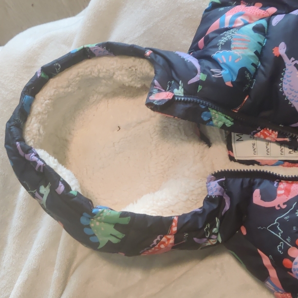 Unisex kids jacket 5-6 year fleece lined - Picture 3 of 4